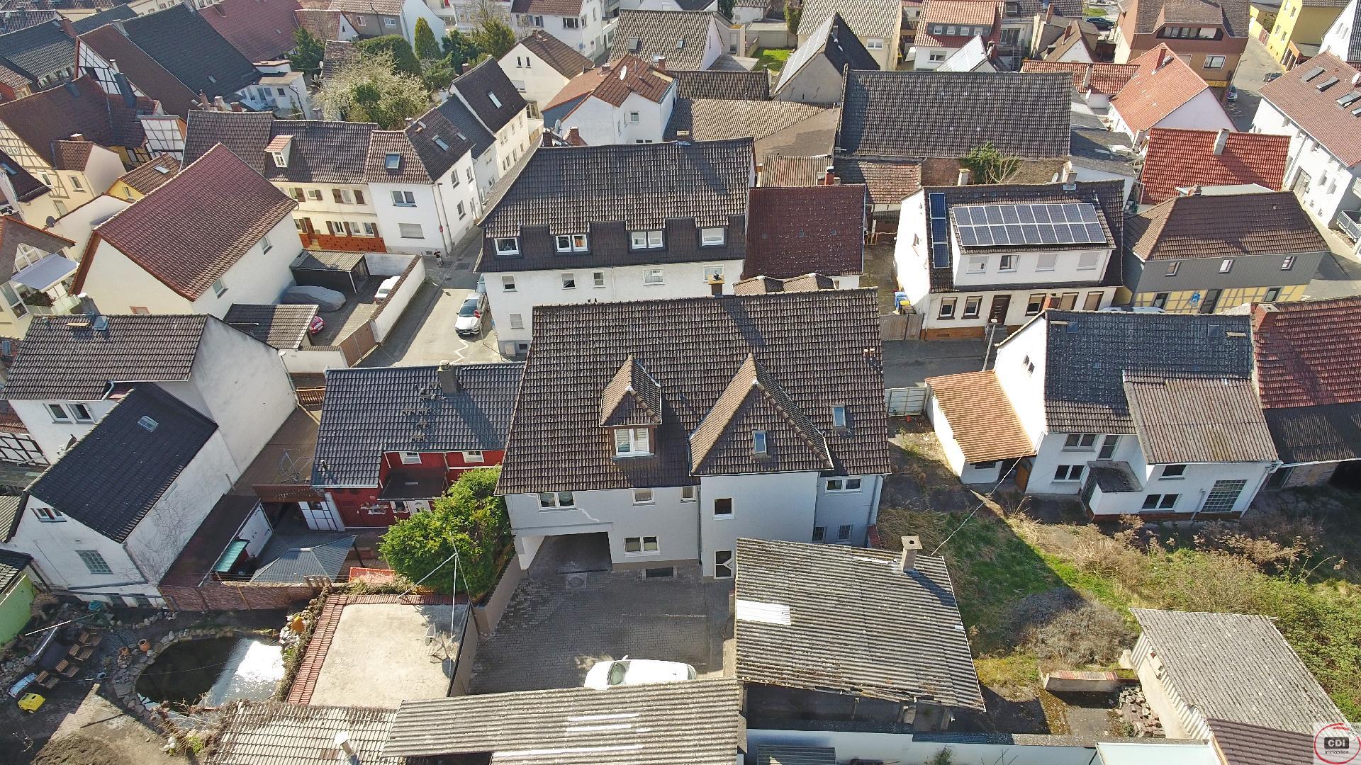 Renditestarkes Mehrfamilienhaus mit 5 Wohnungen im Zentrum von Gernsheim